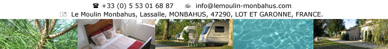 You can contact us by emailing info at lemoulin hyphen monbahus dot com.